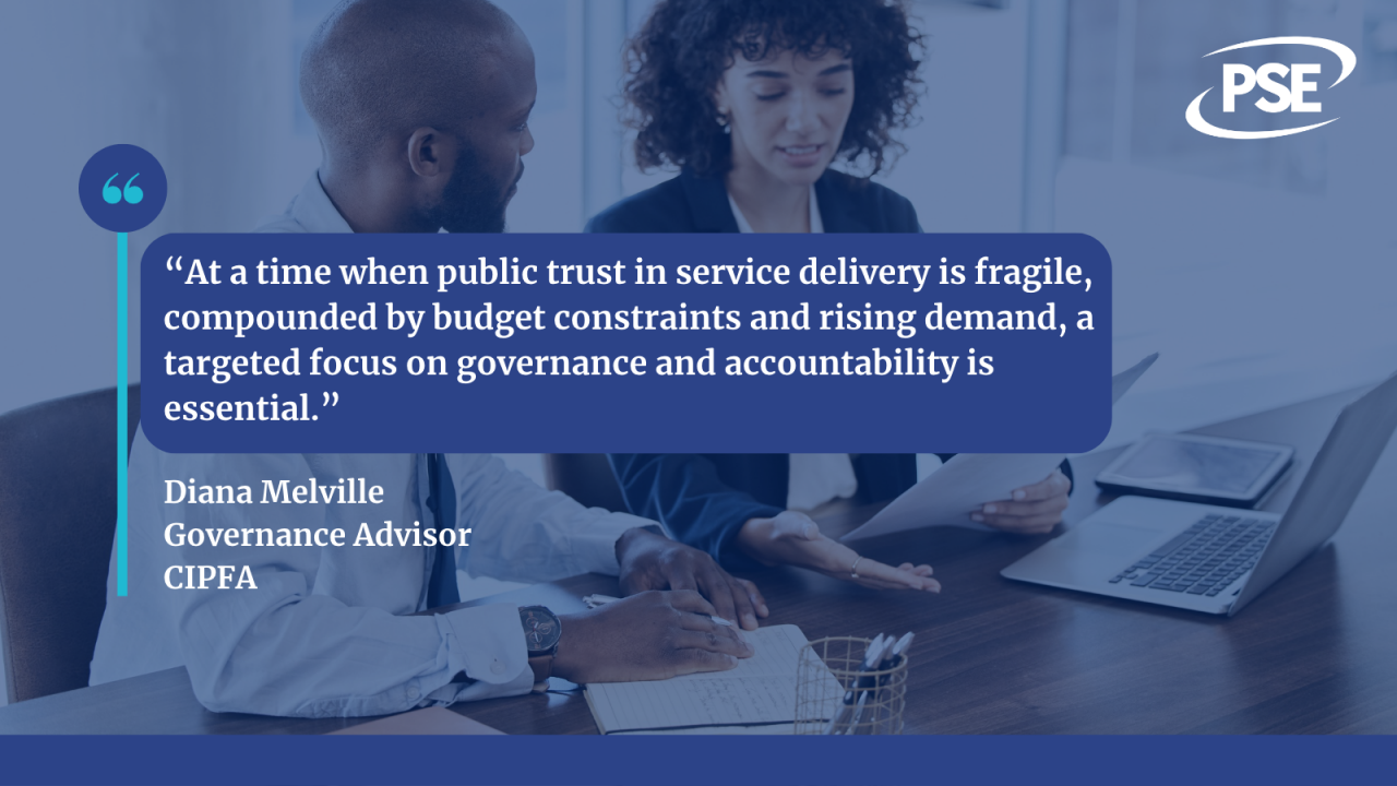 Quote from CIPFA on improving public sector accountability