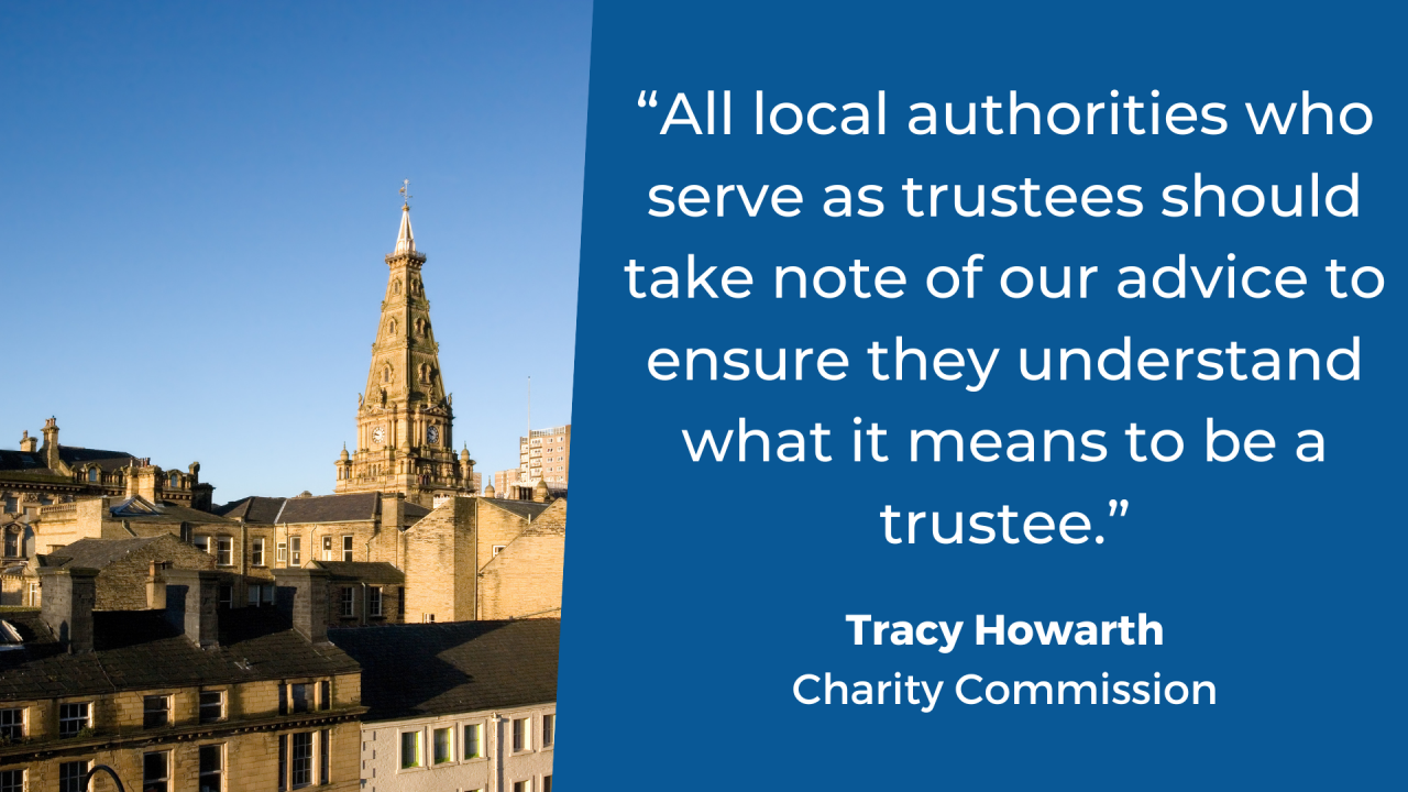 Quote from the Charity Commission