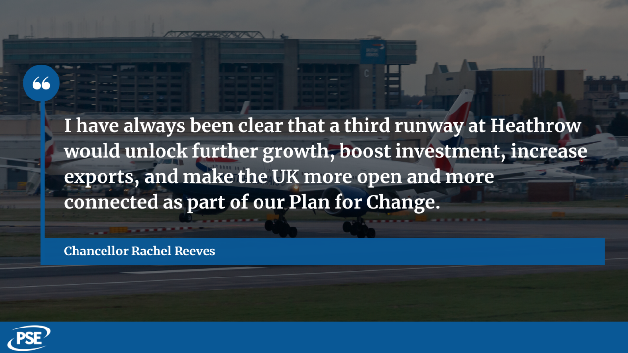 Heathrow expansion QUOTE