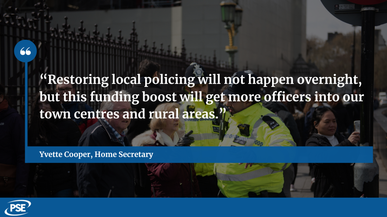 Neighbourhood policing QUOTE