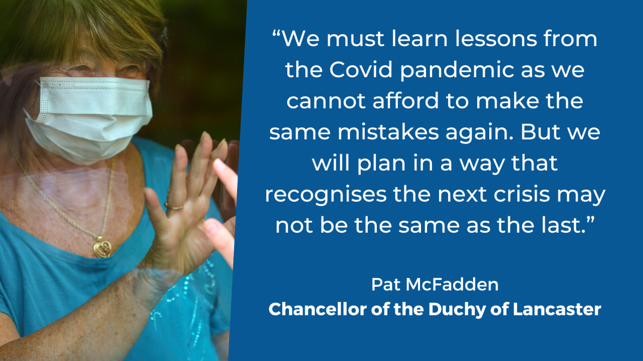 Pandemic preparedness QUOTE