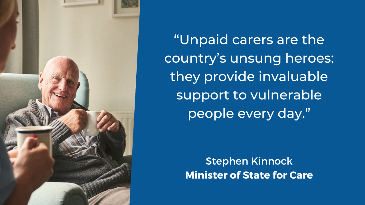 Supporting unpaid carers through innovation | Public Sector News