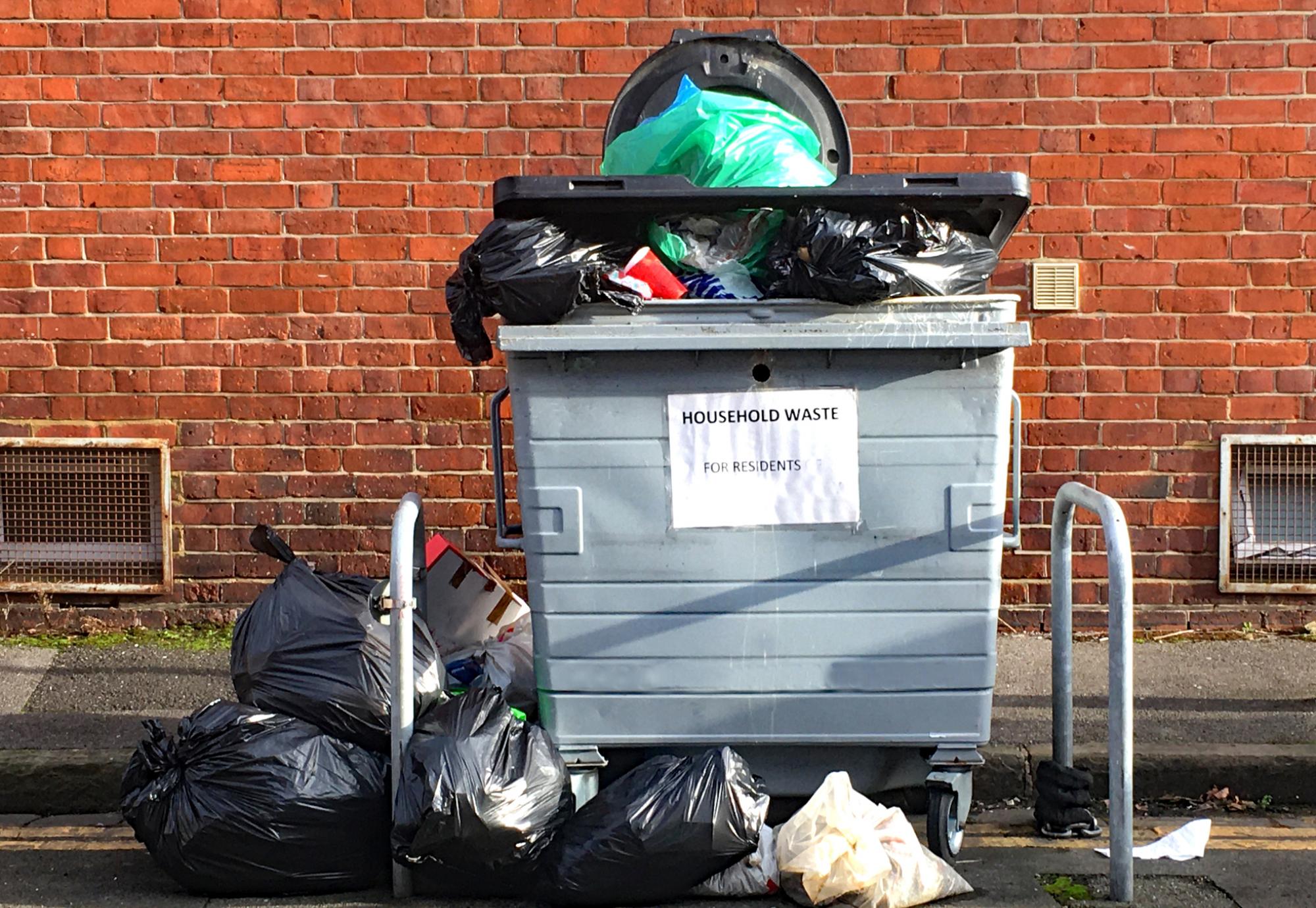 Oldham Council agree to bigger bins with some being solar powered