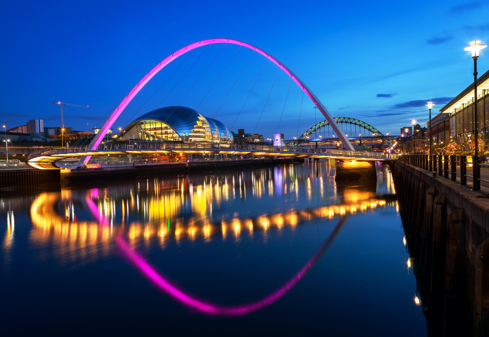 The Gateshead Millennium Bridge