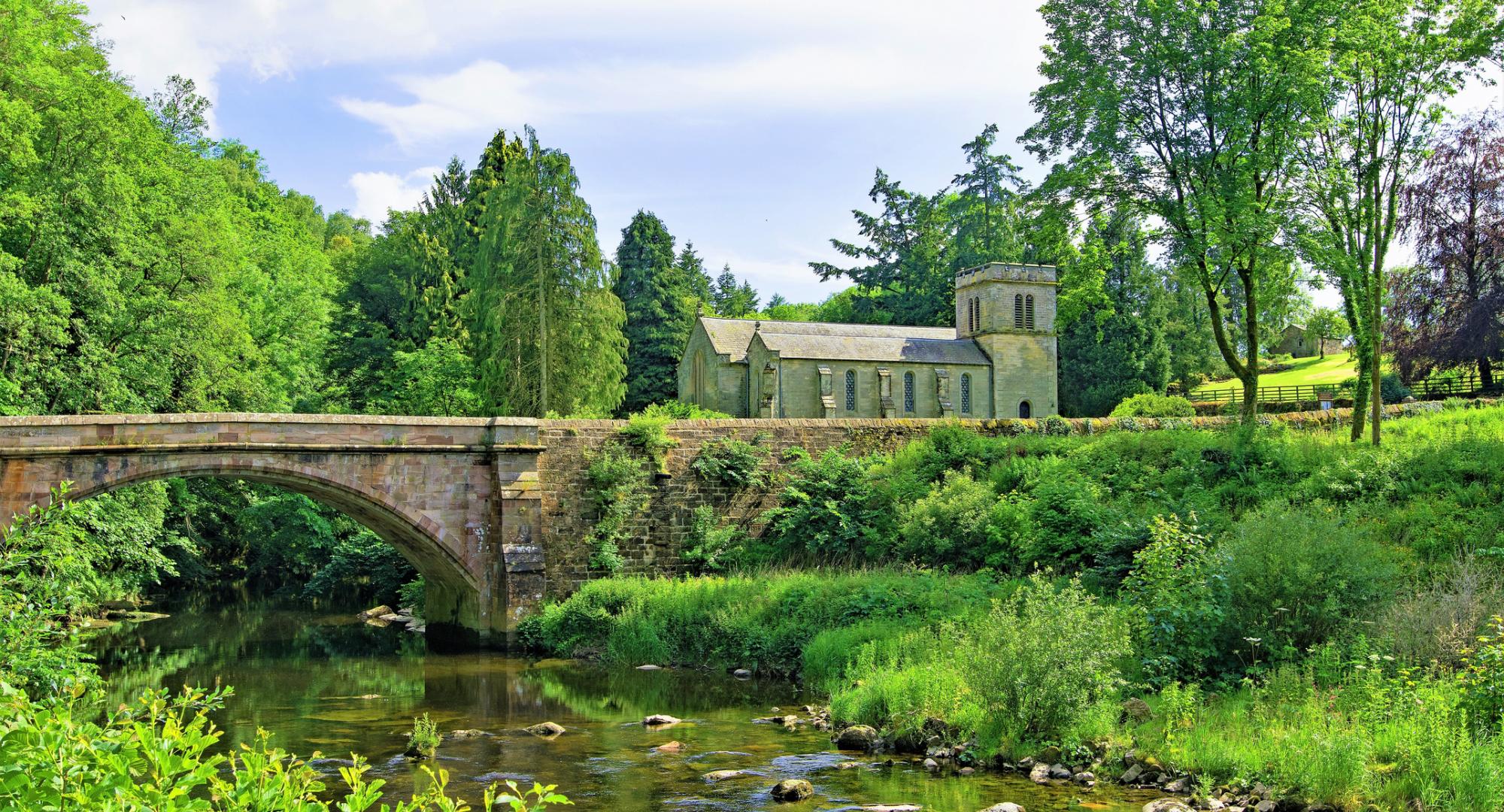 Church and bridge