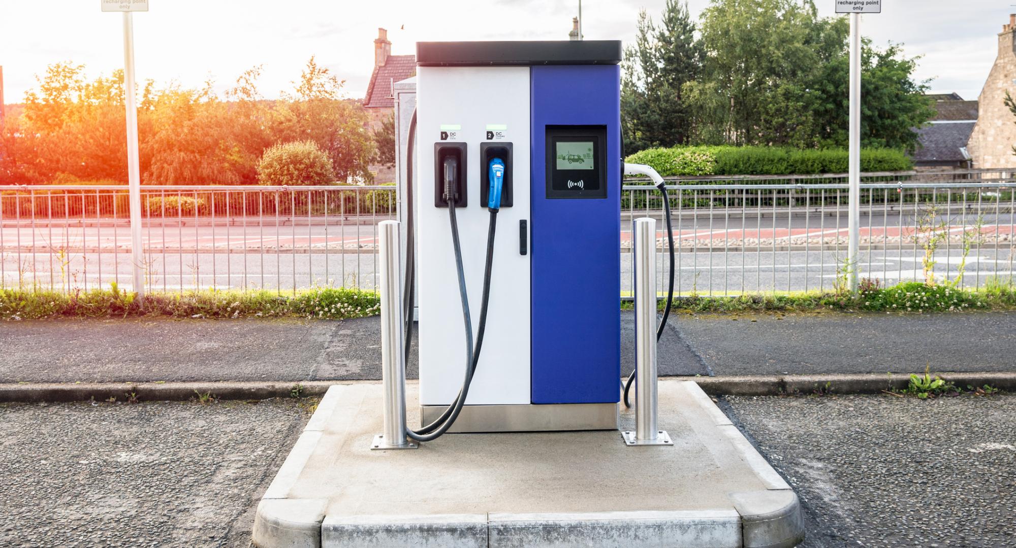 Electric vehicle charging point