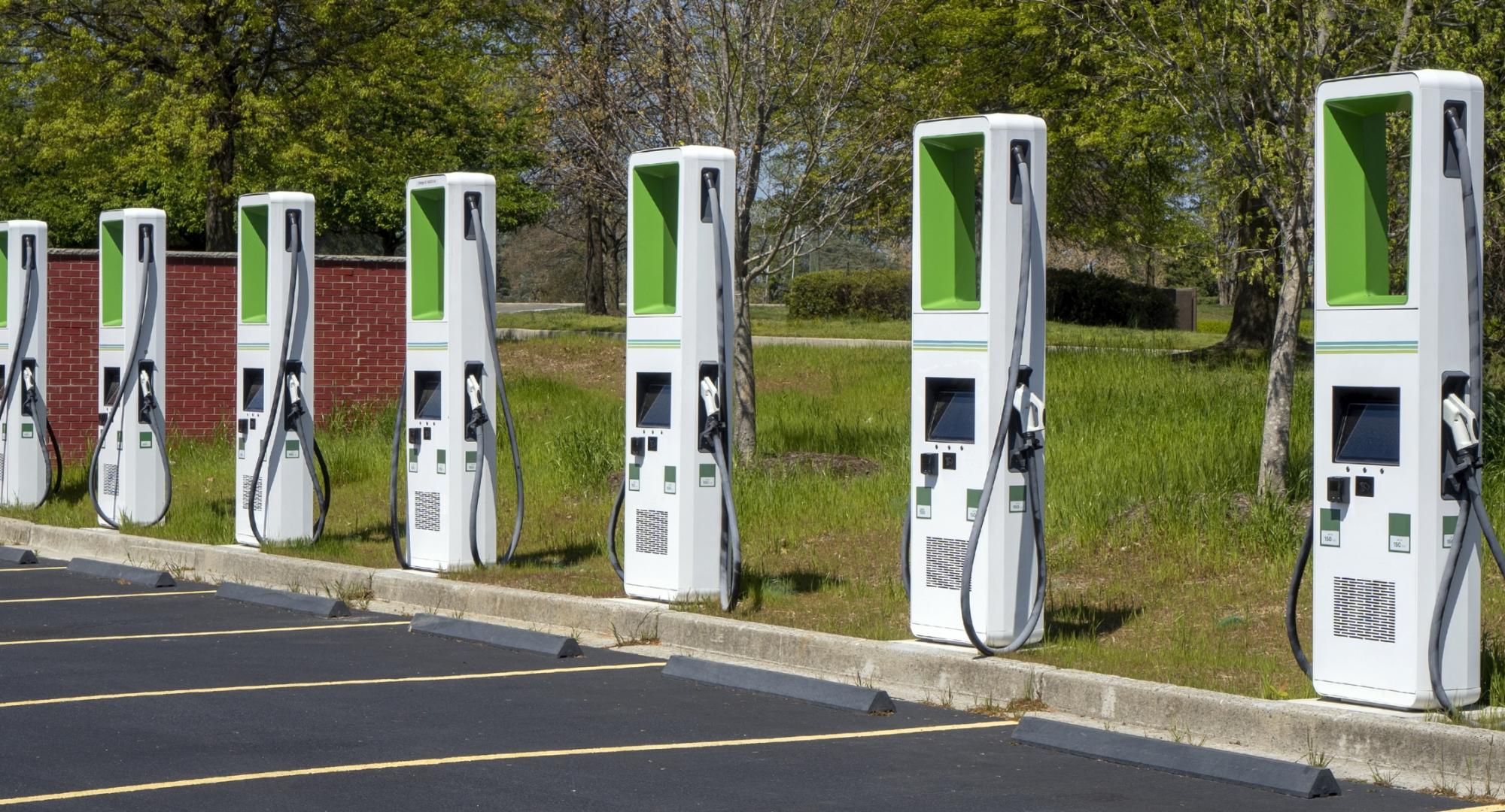 Electric vehicle charging points