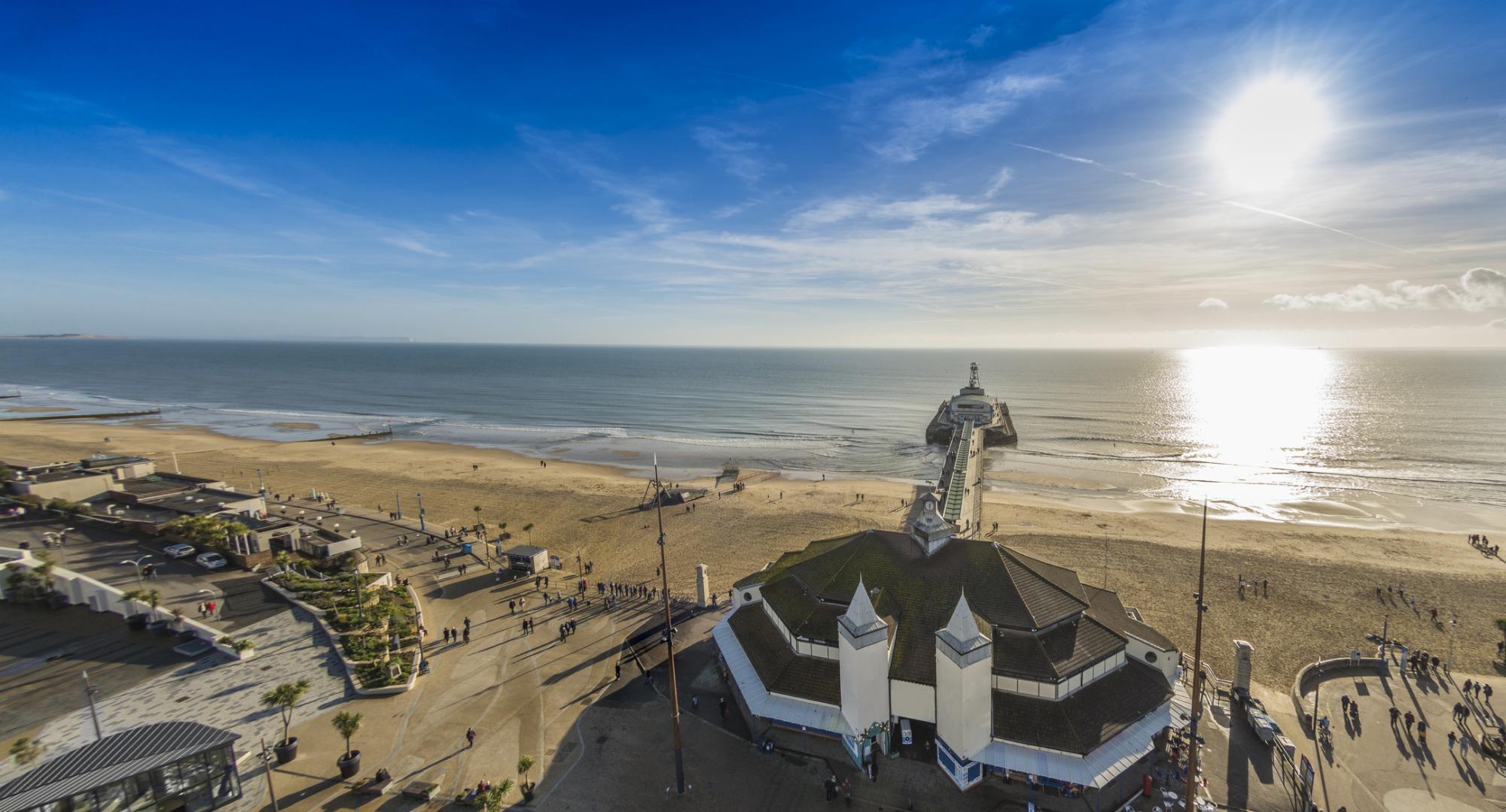 Bournemouth Pier and Beach