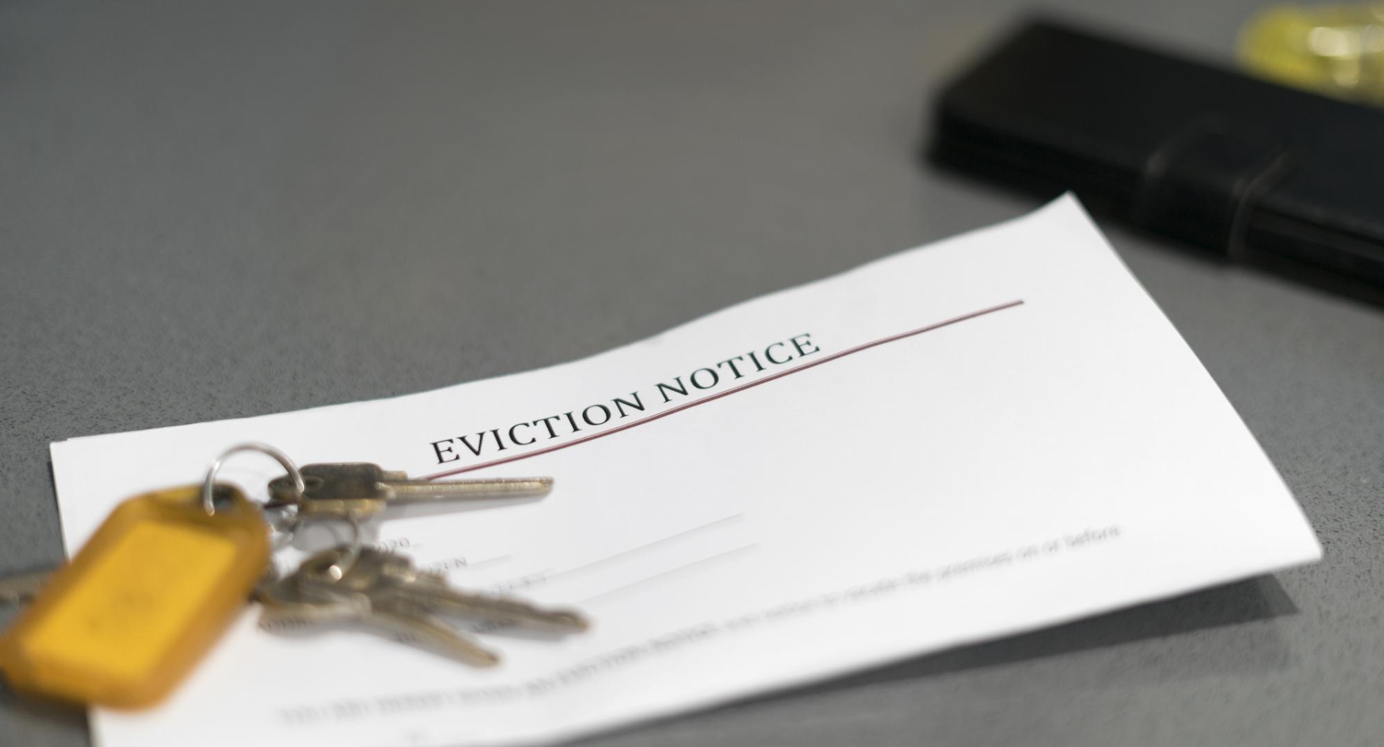 Eviction notice