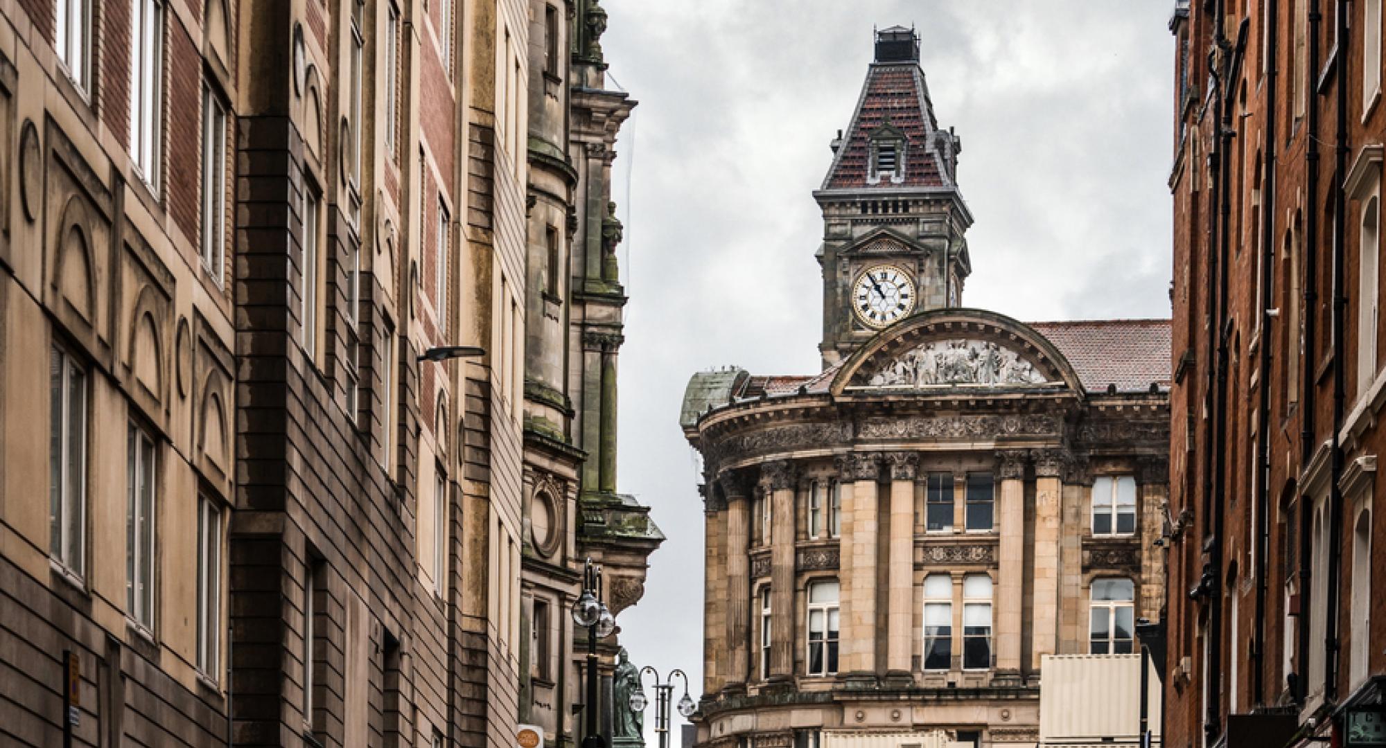 Birmingham City in Victoria Square, West Midlands