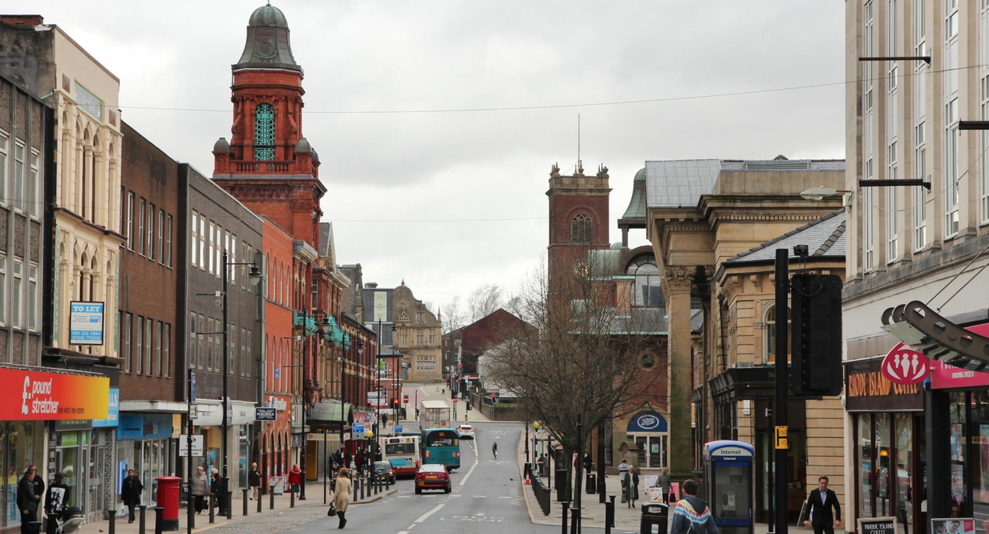 Bolton town centre