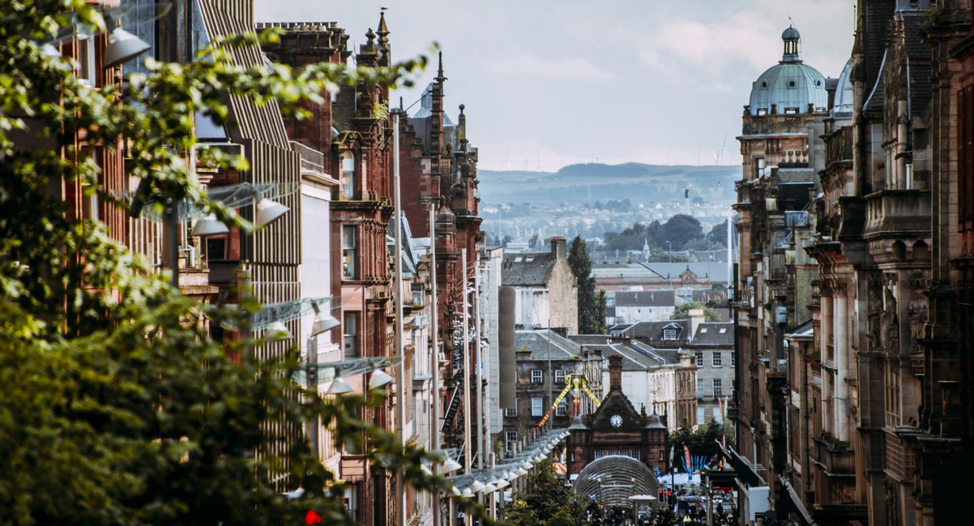 Street in Glasgow