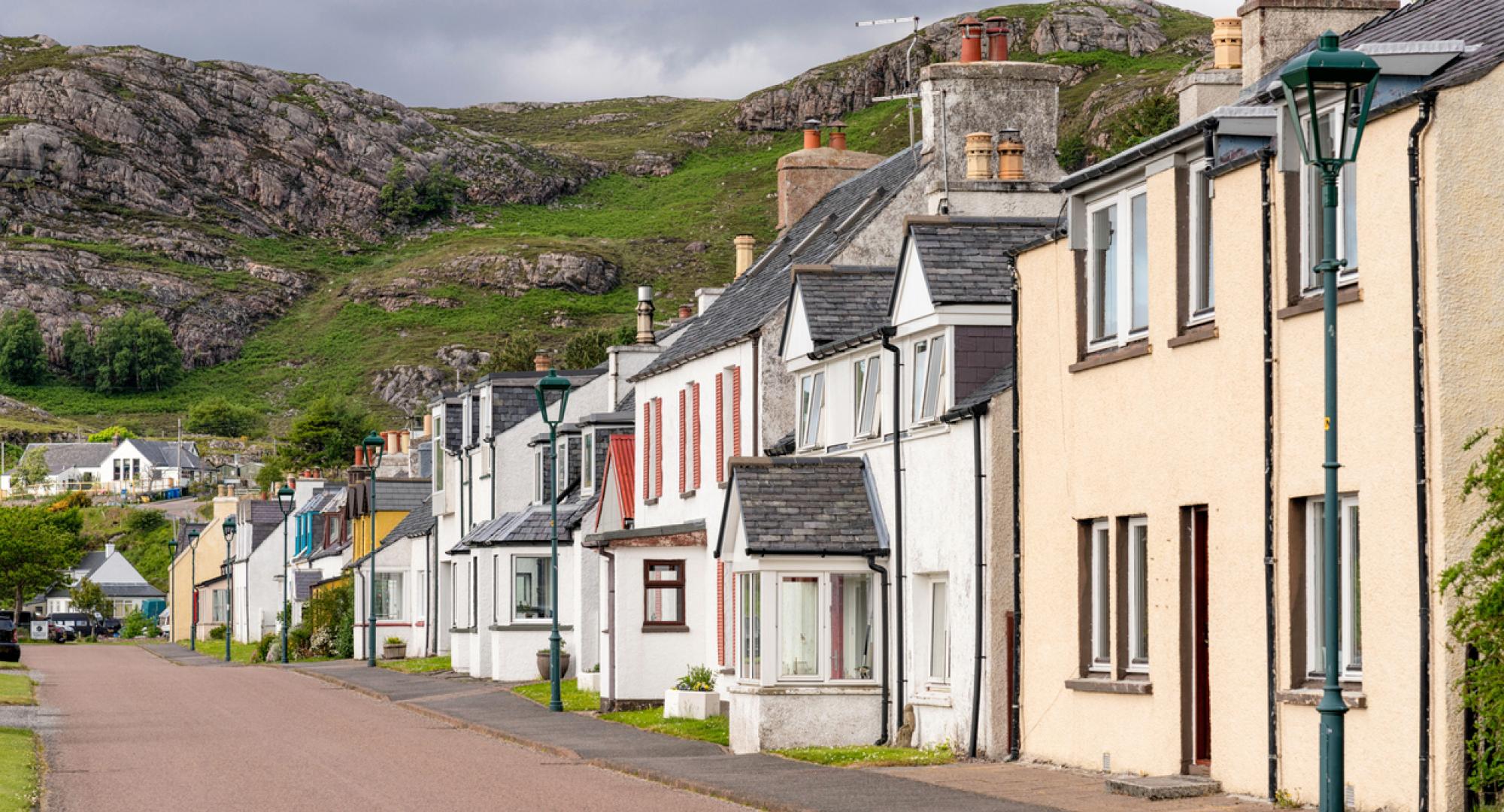 Remote Scottish village