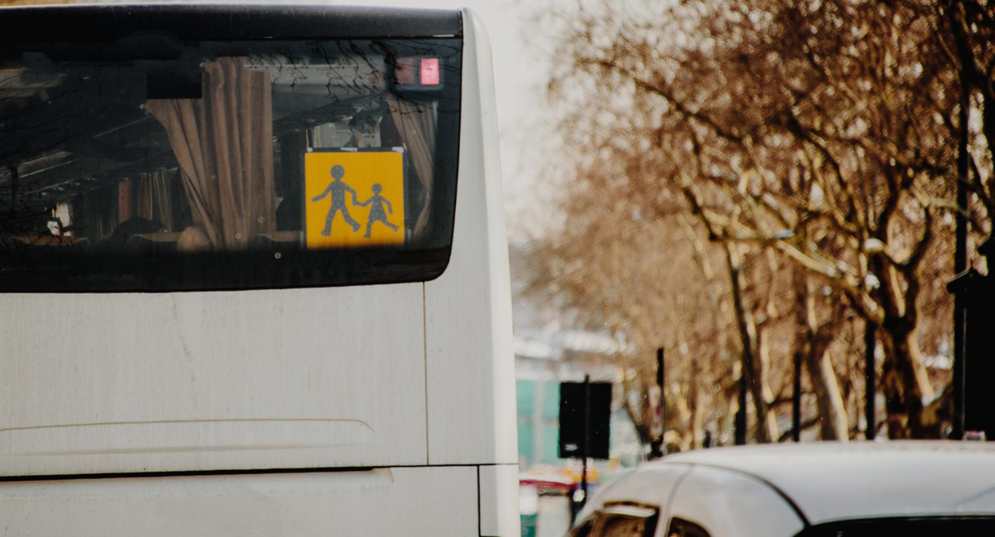 A school bus service in the UK