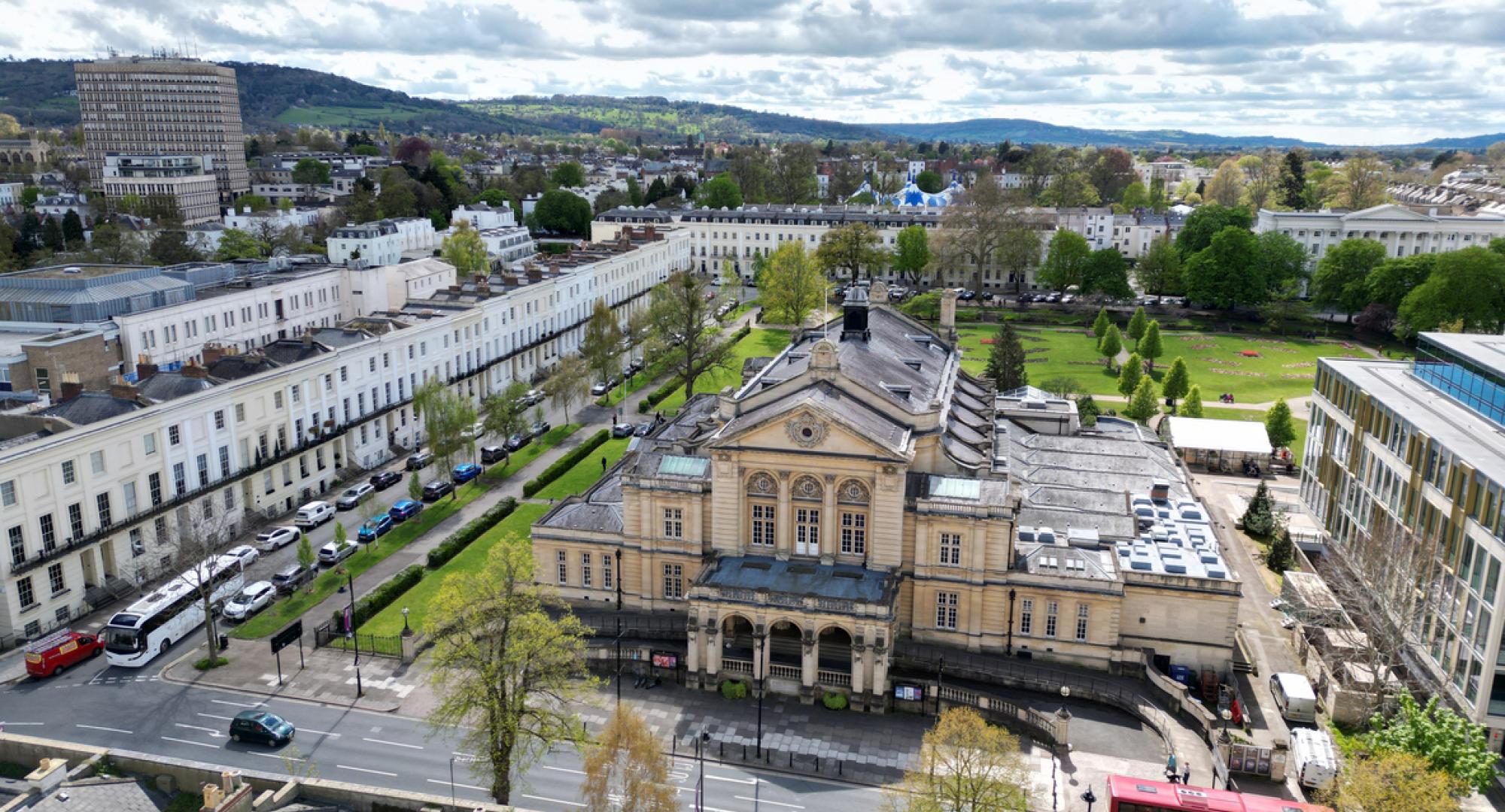 Cheltenham town centre, Gloucestershire, United Kingdom