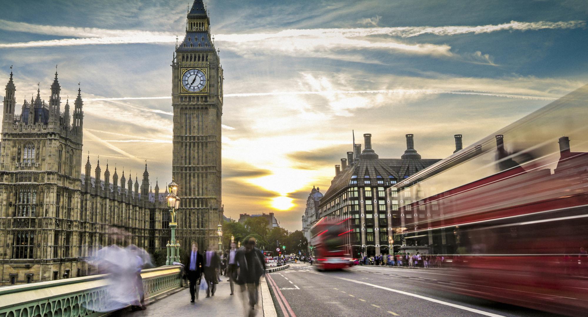 Sunset in Houses Of Parliament