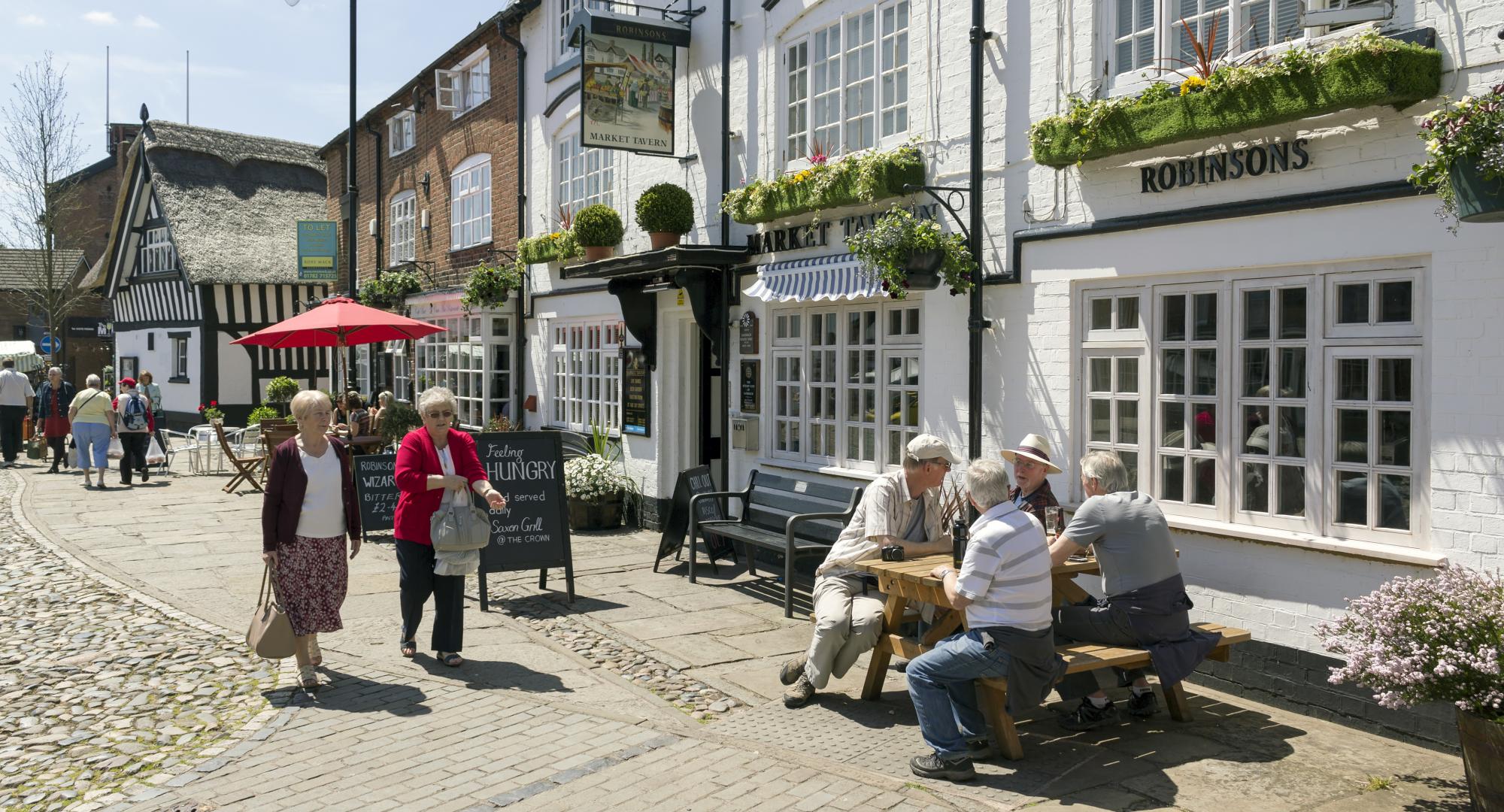 Sandbach in Cheshire