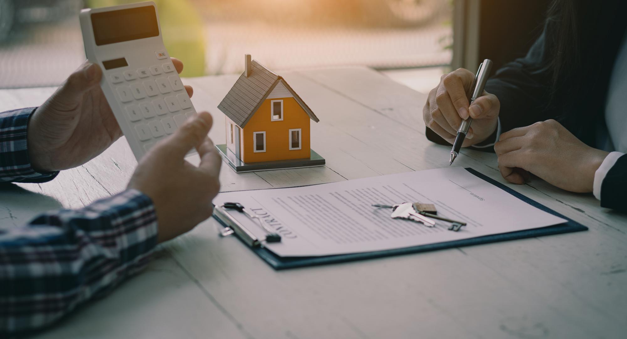 House and Calculator