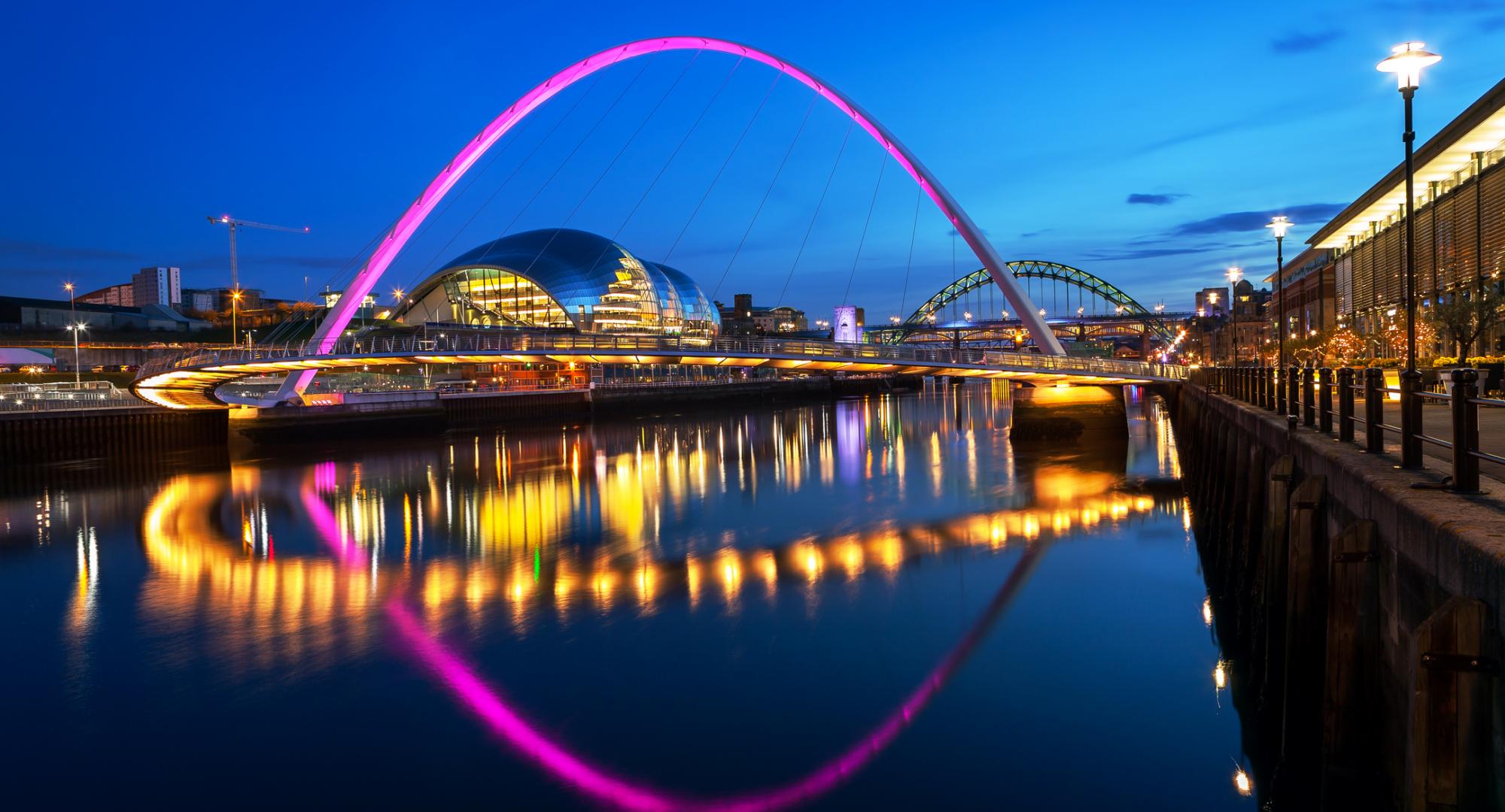 The Gateshead Millennium Bridge