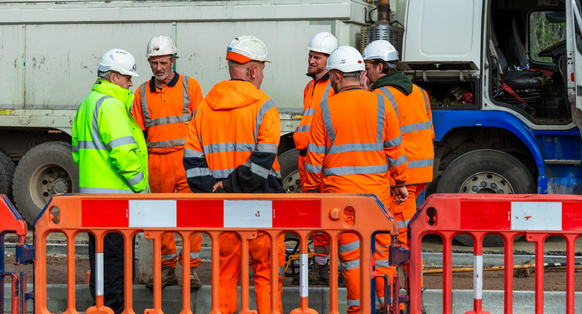 Men at work
