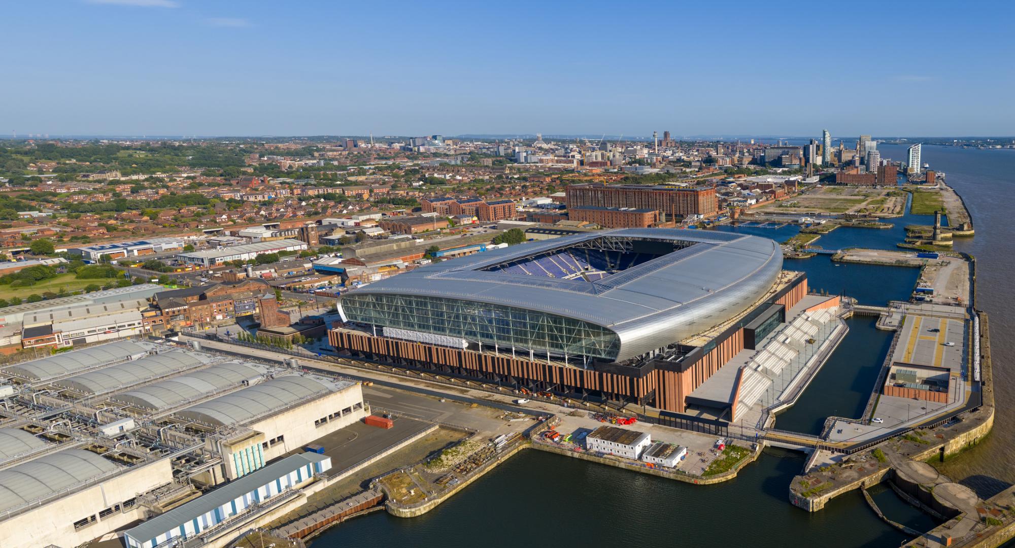 Hill Dickinson Stadium in Liverpool