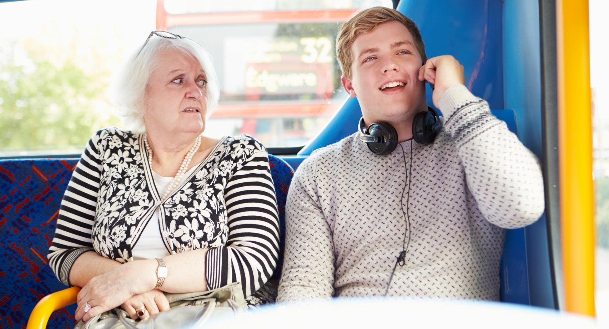 Antisocial behaviour on bus