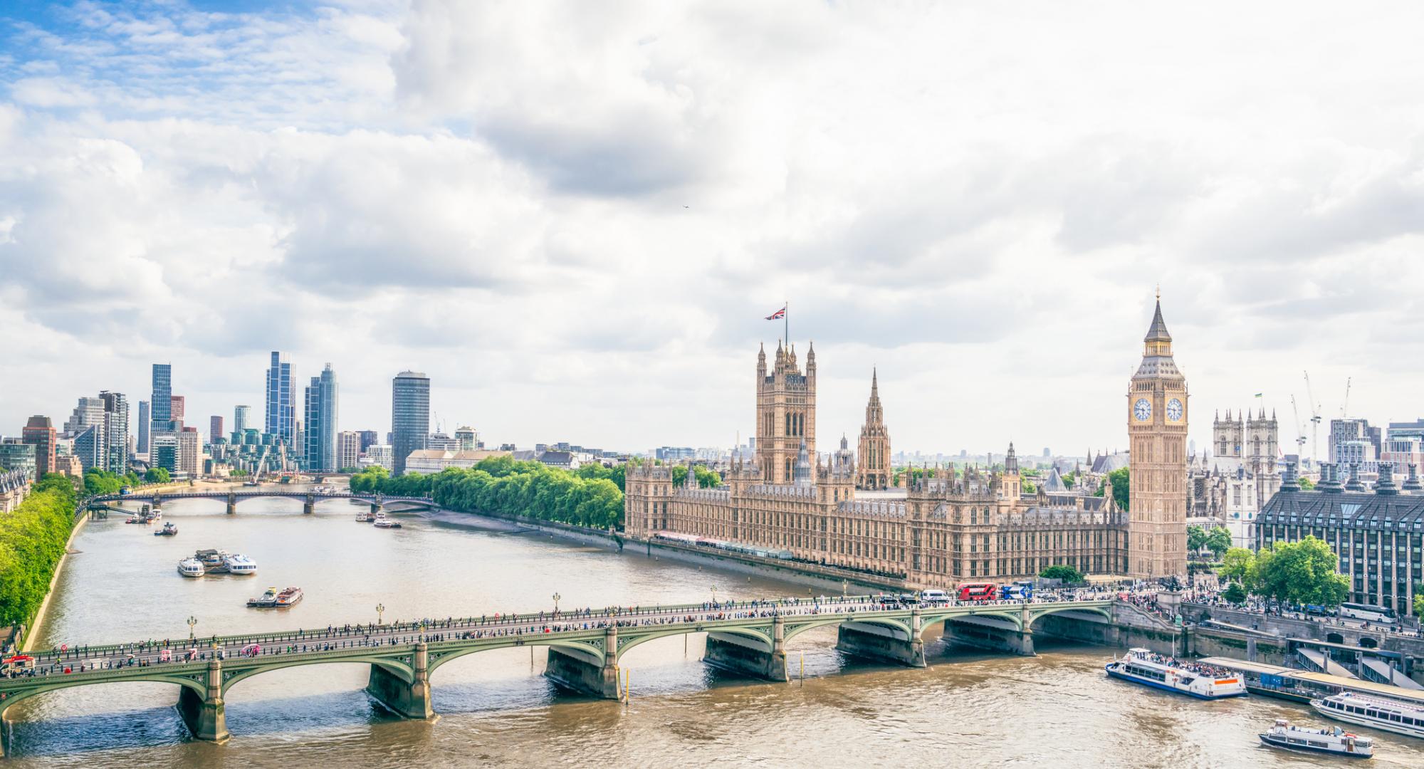 Houses of Parliament and London