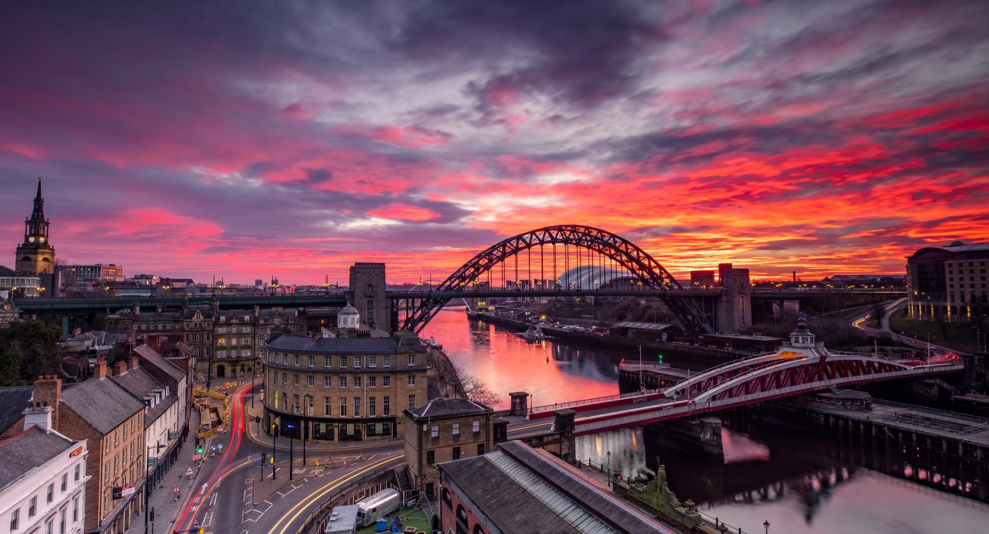 Newcastle skyline