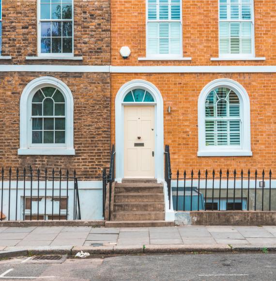 Typical London UK town house