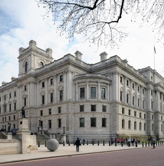 Treasury Building, Westminster, London