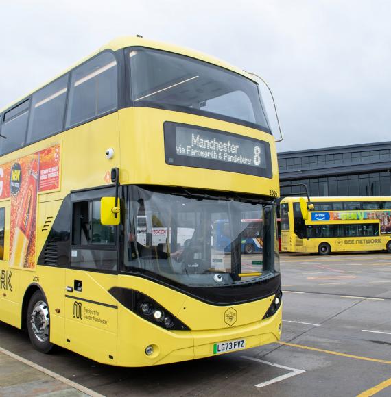 Image of a Bee Network bus