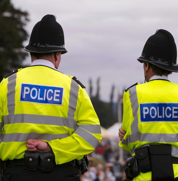 Two British Police Officers