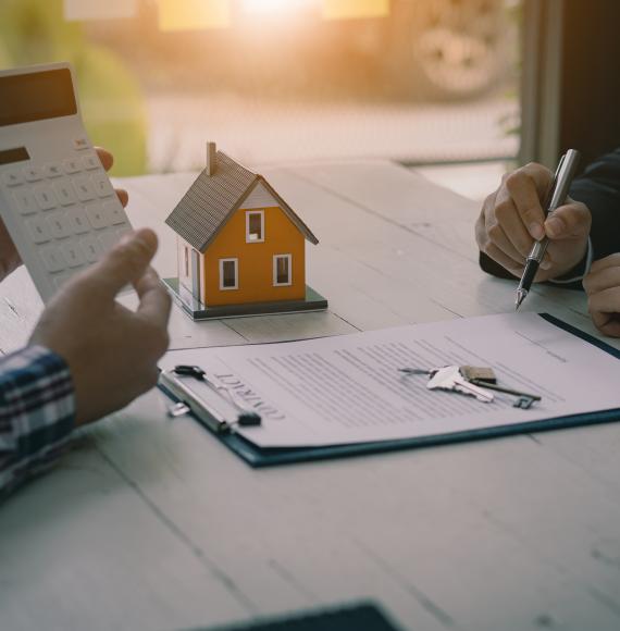 House and Calculator