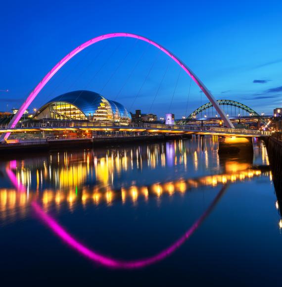 The Gateshead Millennium Bridge