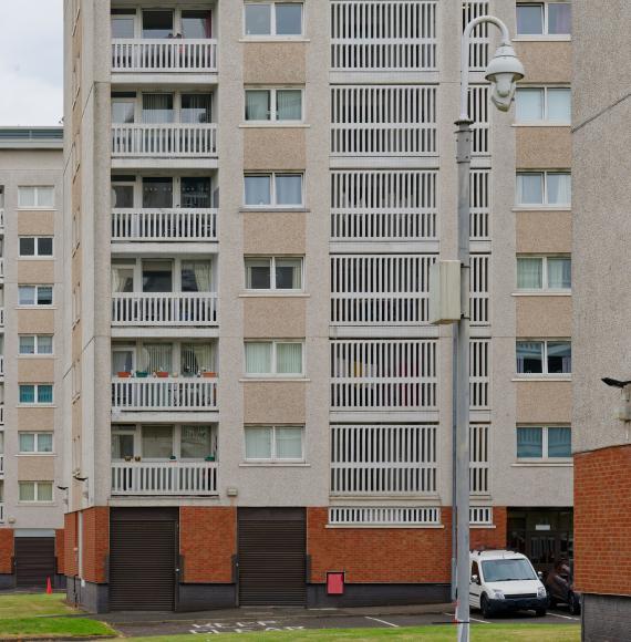 Council flats in Glasgow