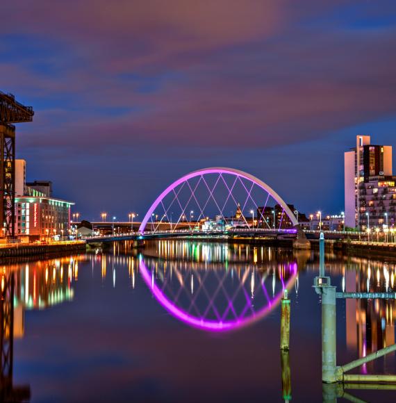 Clyde Arc in Glasgow